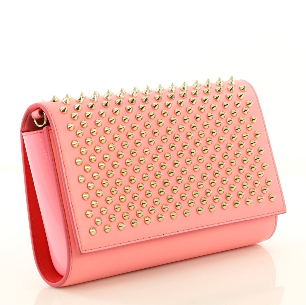 Paloma Clutch Spiked Leather