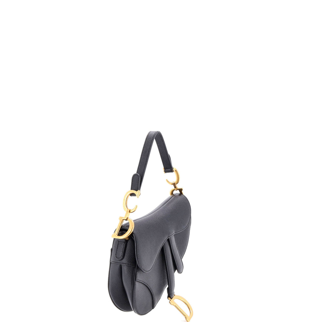 Saddle Handbag Leather Mini