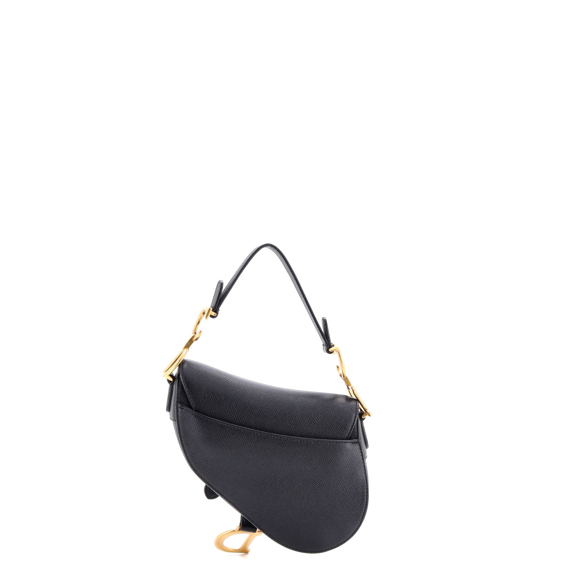 Saddle Handbag Leather Mini