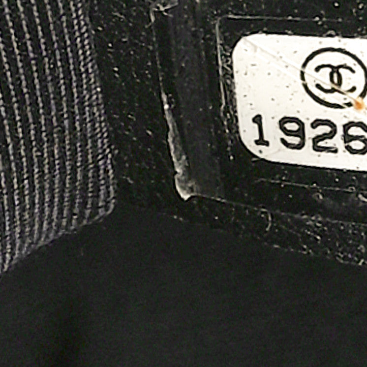 Lambskin Quilted Large Boy Flap Black