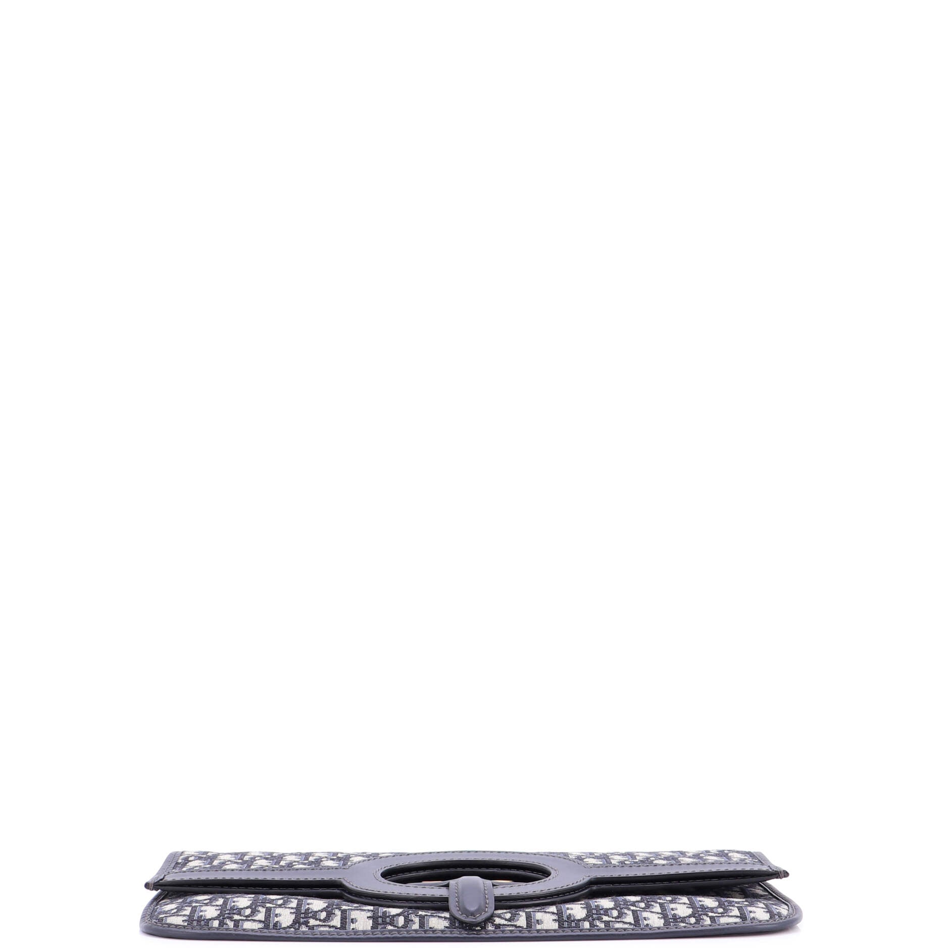 Fold Over Clutch Oblique Canvas