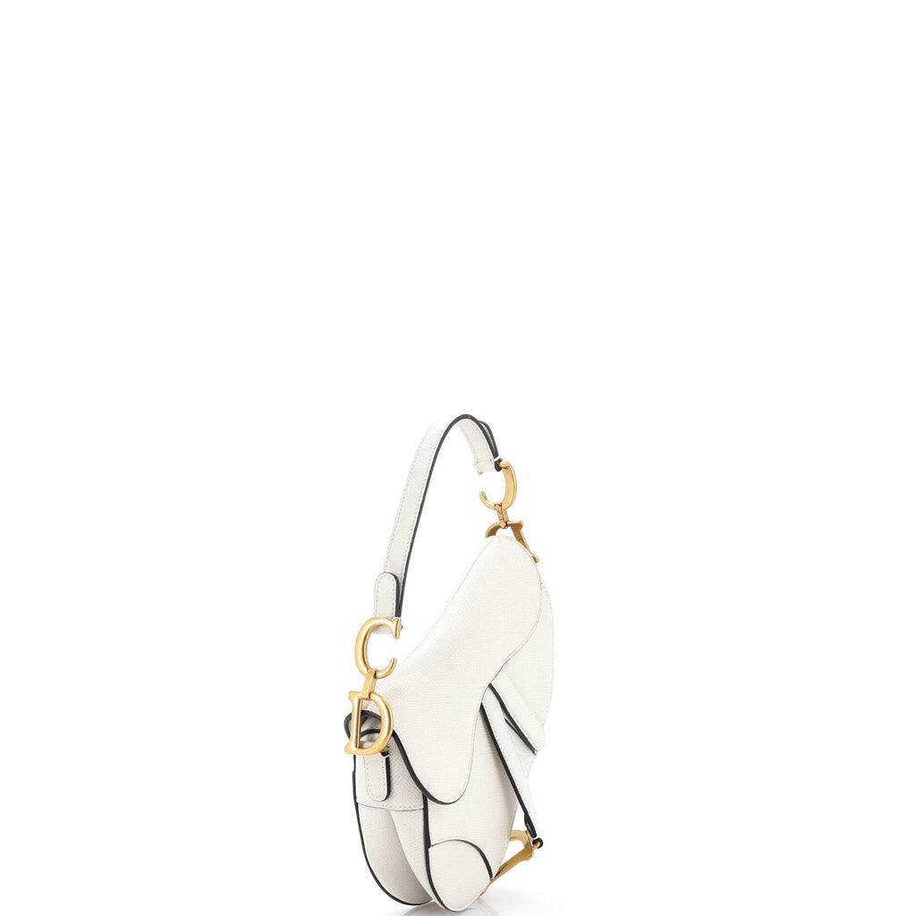 Saddle Handbag Leather Mini