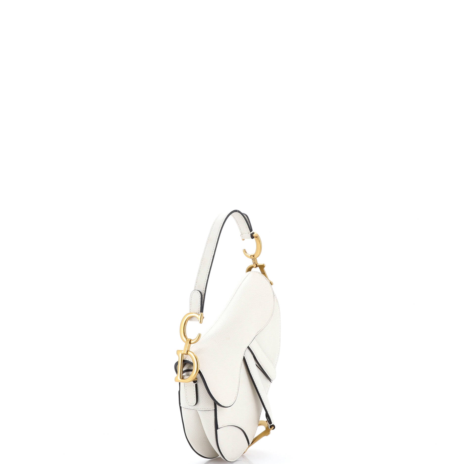 Saddle Handbag Leather Mini