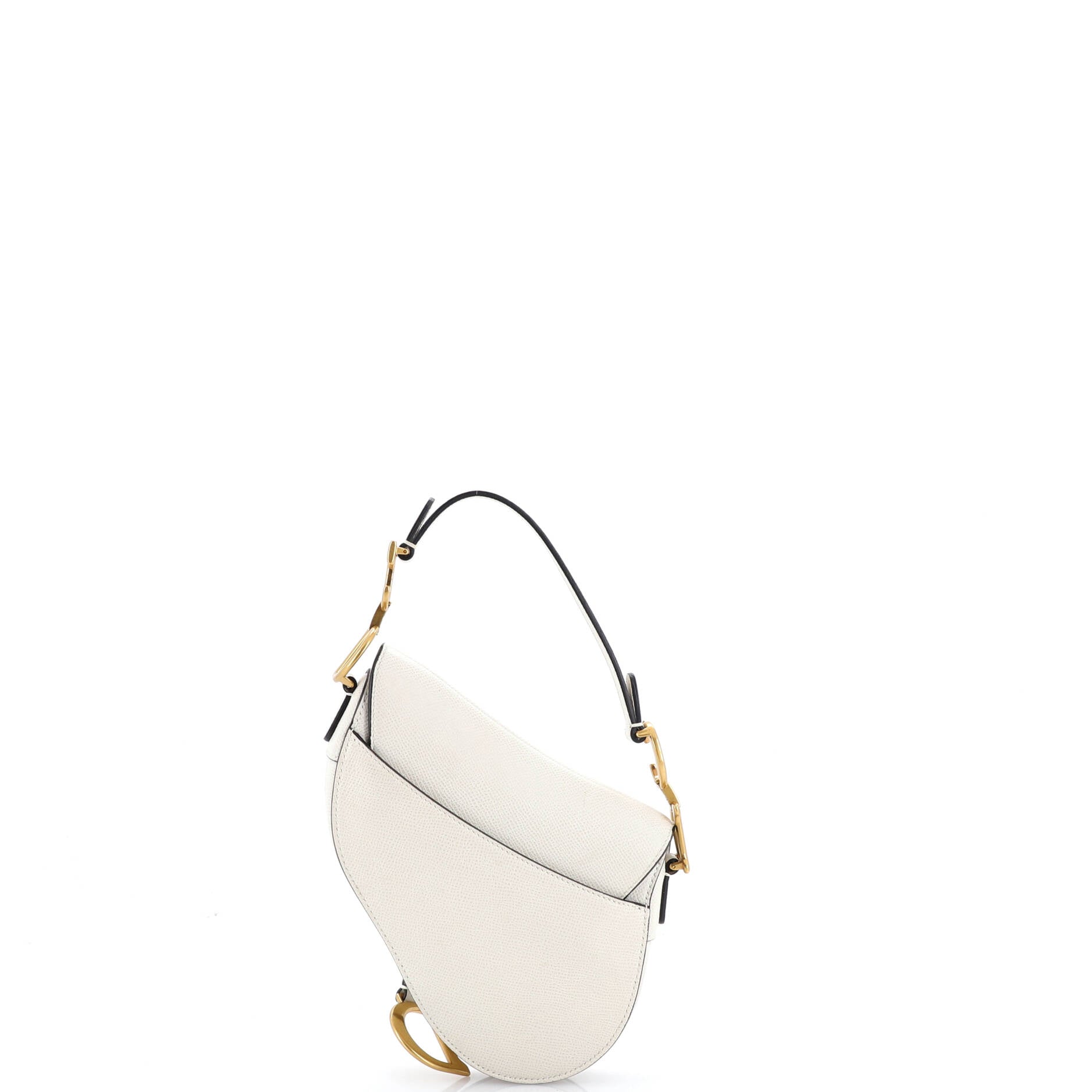 Saddle Handbag Leather Mini