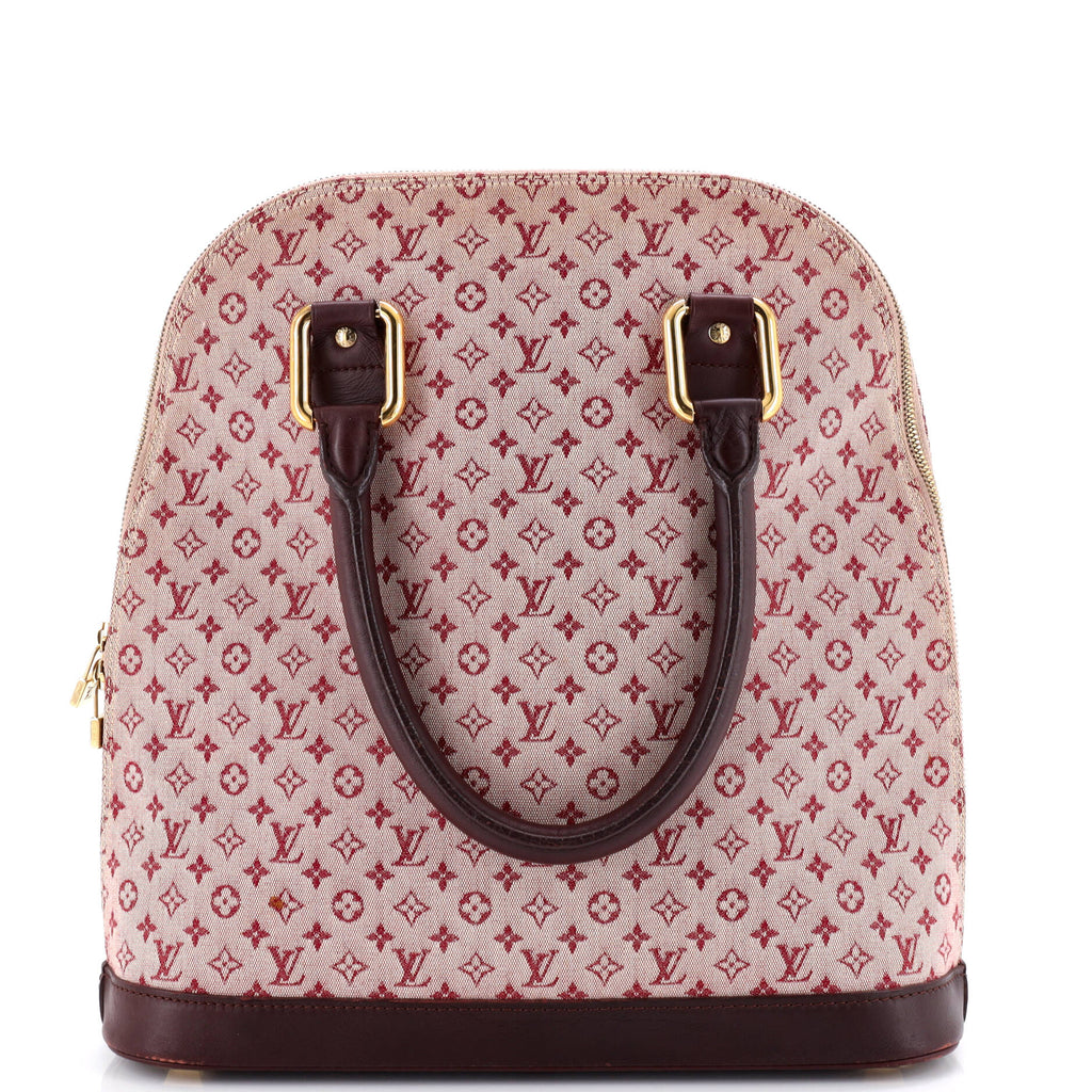 Alma Handbag Mini Lin Haut