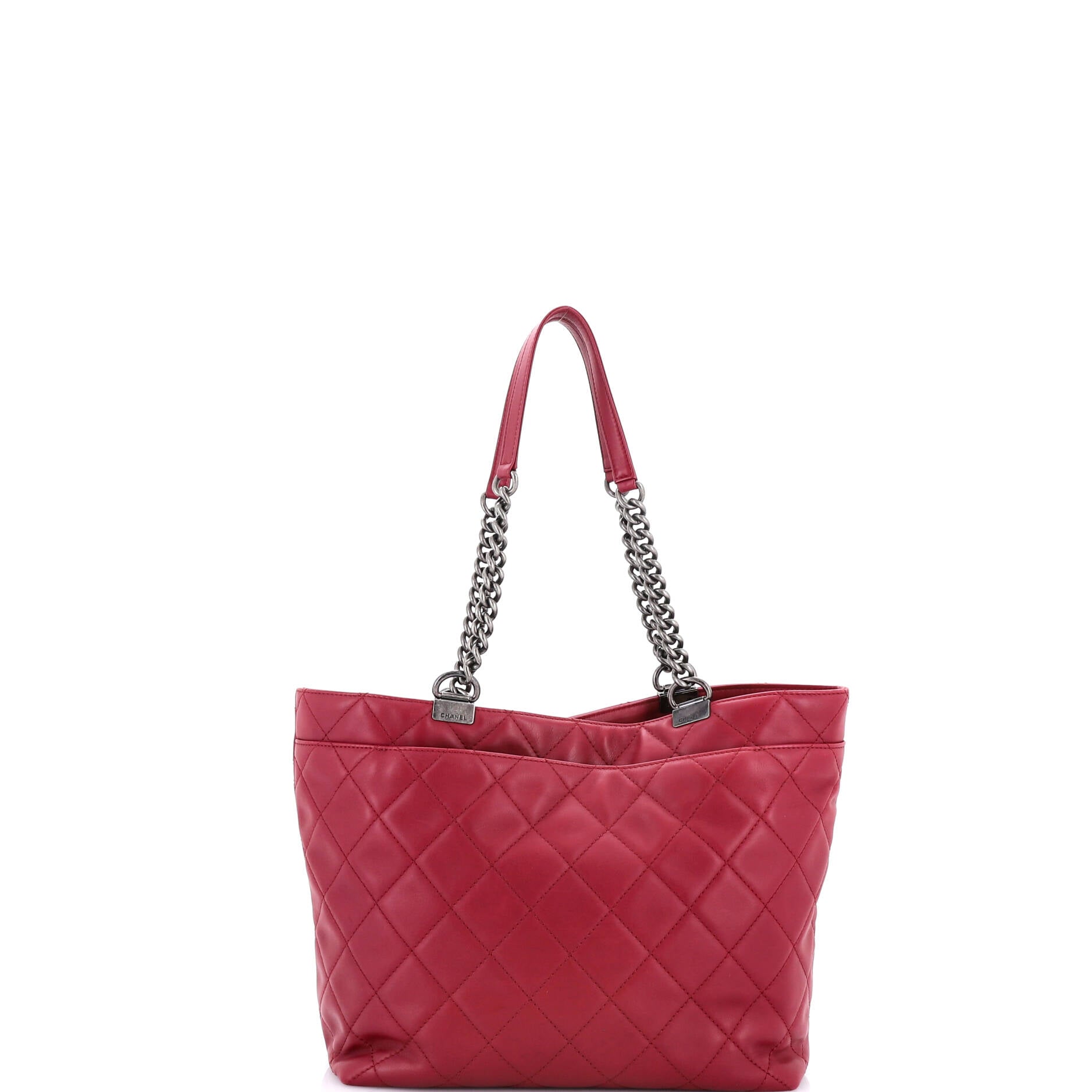 Shopping In Chains Tote Quilted Calfskin Large