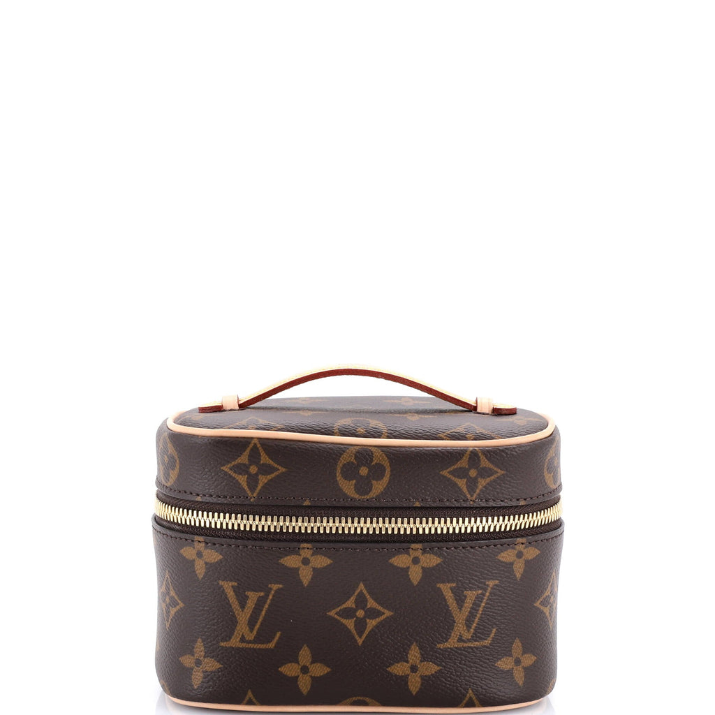 Nice Vanity Case Monogram Canvas Nano