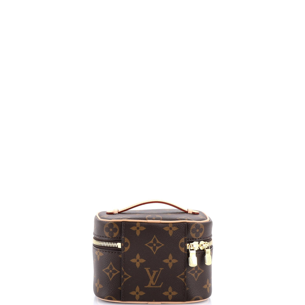Nice Vanity Case Monogram Canvas Nano