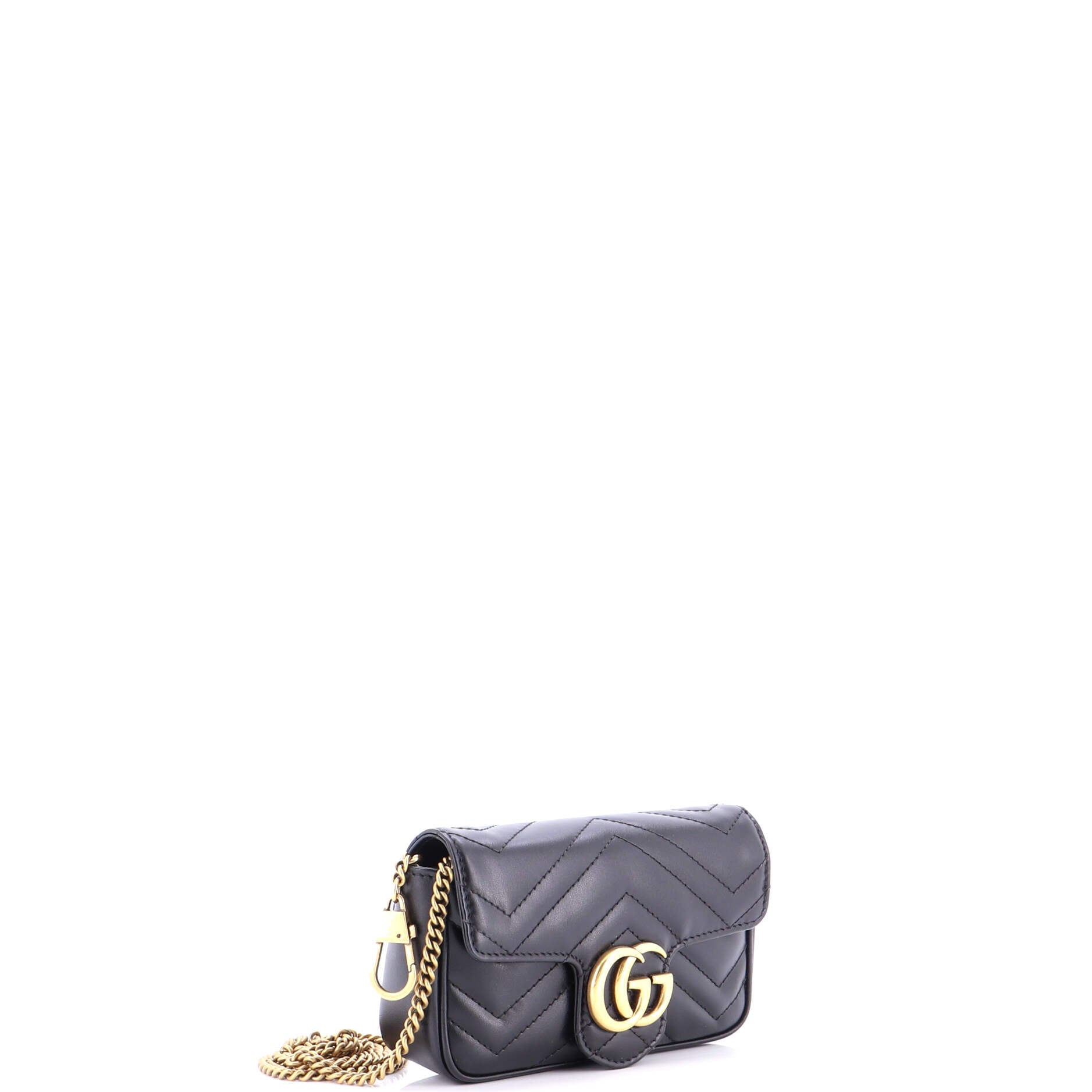 GG Marmont Flap Bag Matelasse Leather Super Mini