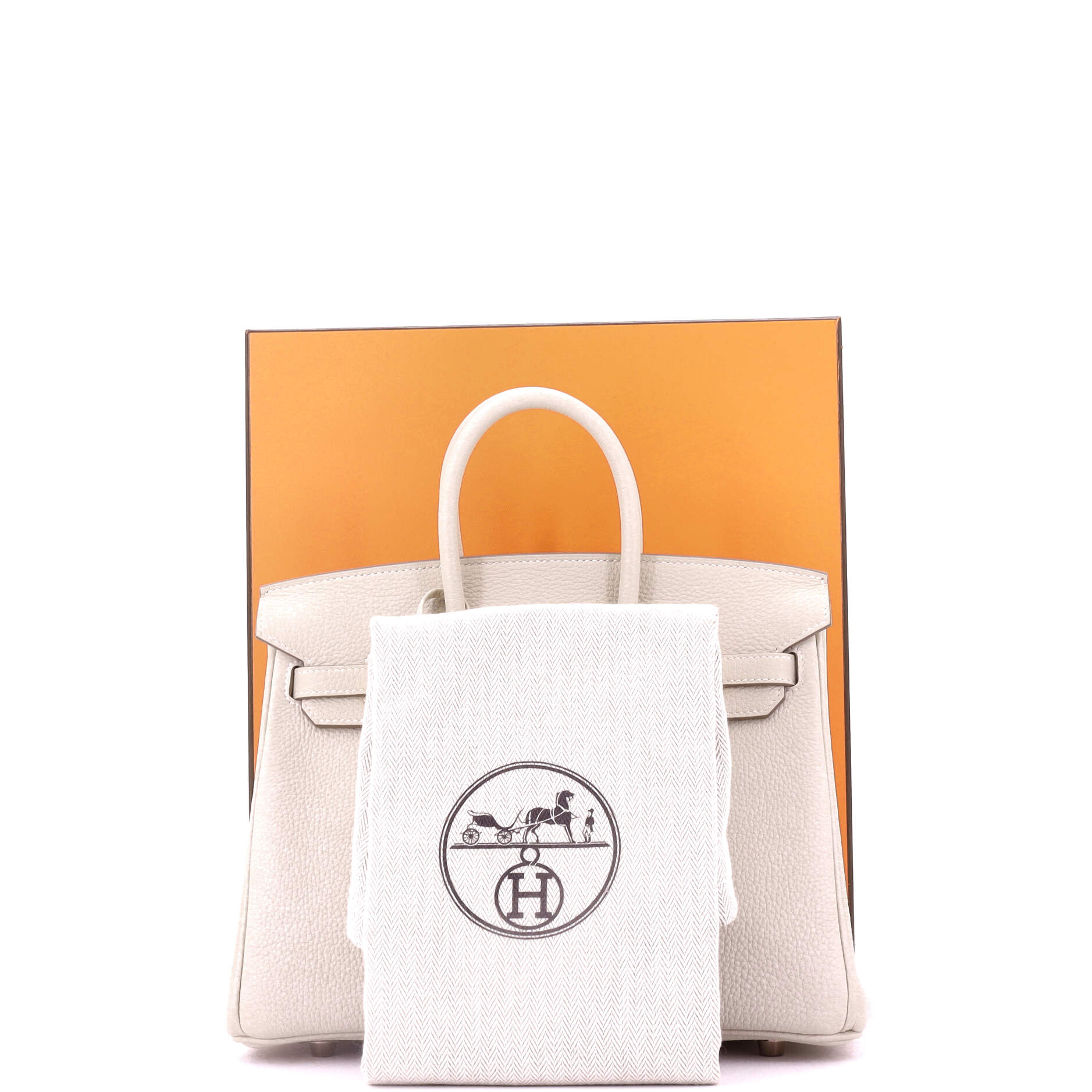 Birkin Handbag Light Togo with Rose Gold Hardware 25
