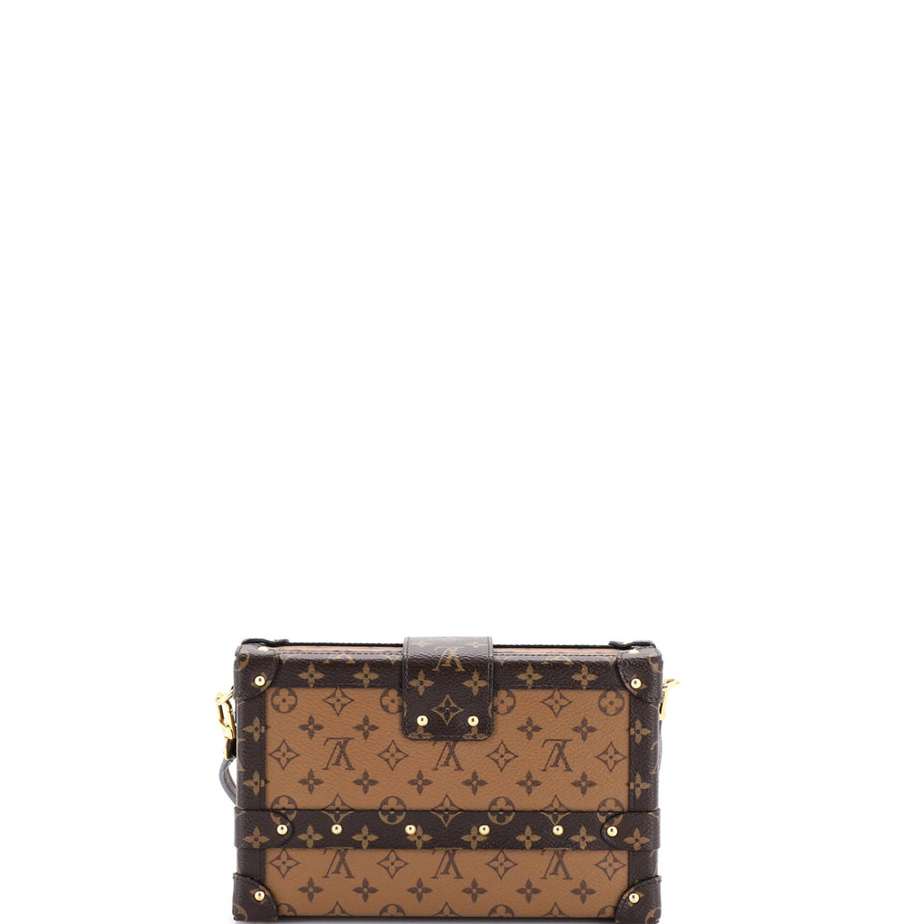 Petite Malle Handbag Reverse Monogram Canvas