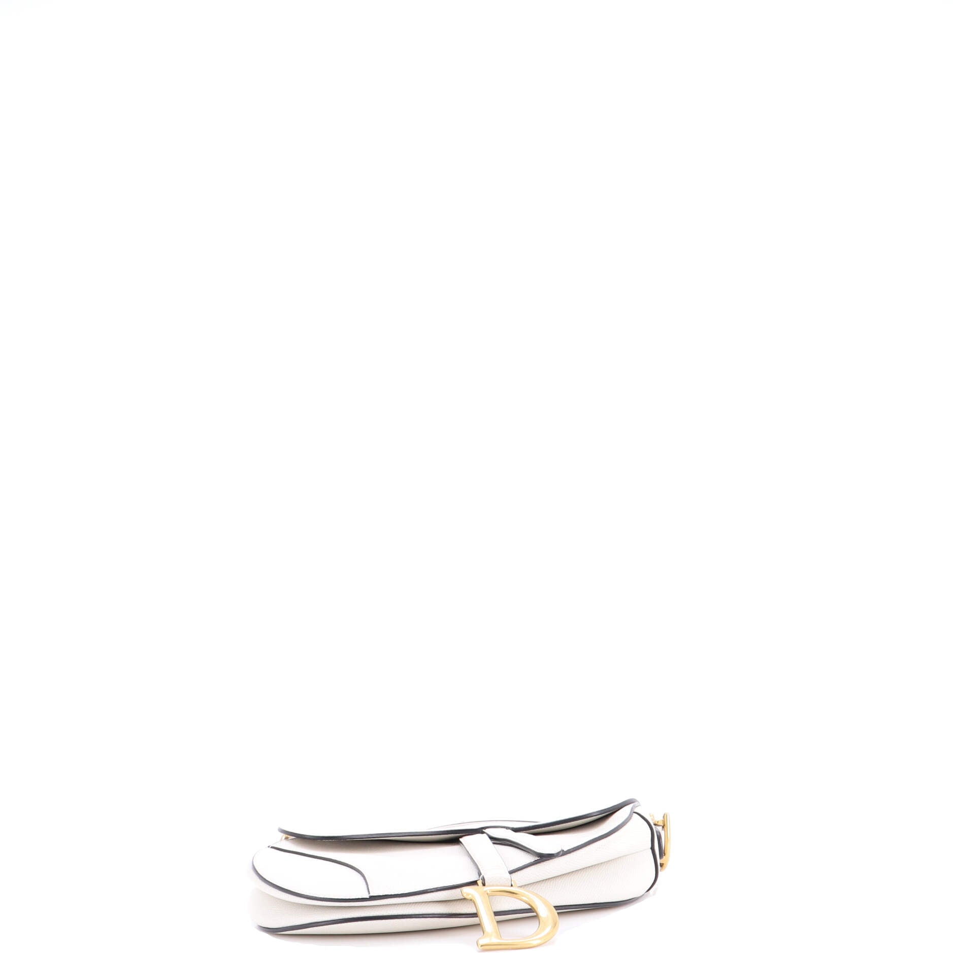 Saddle Handbag Leather Medium