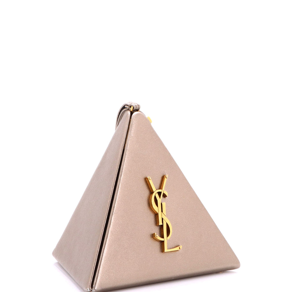 Pyramid Box Bag Leather Small