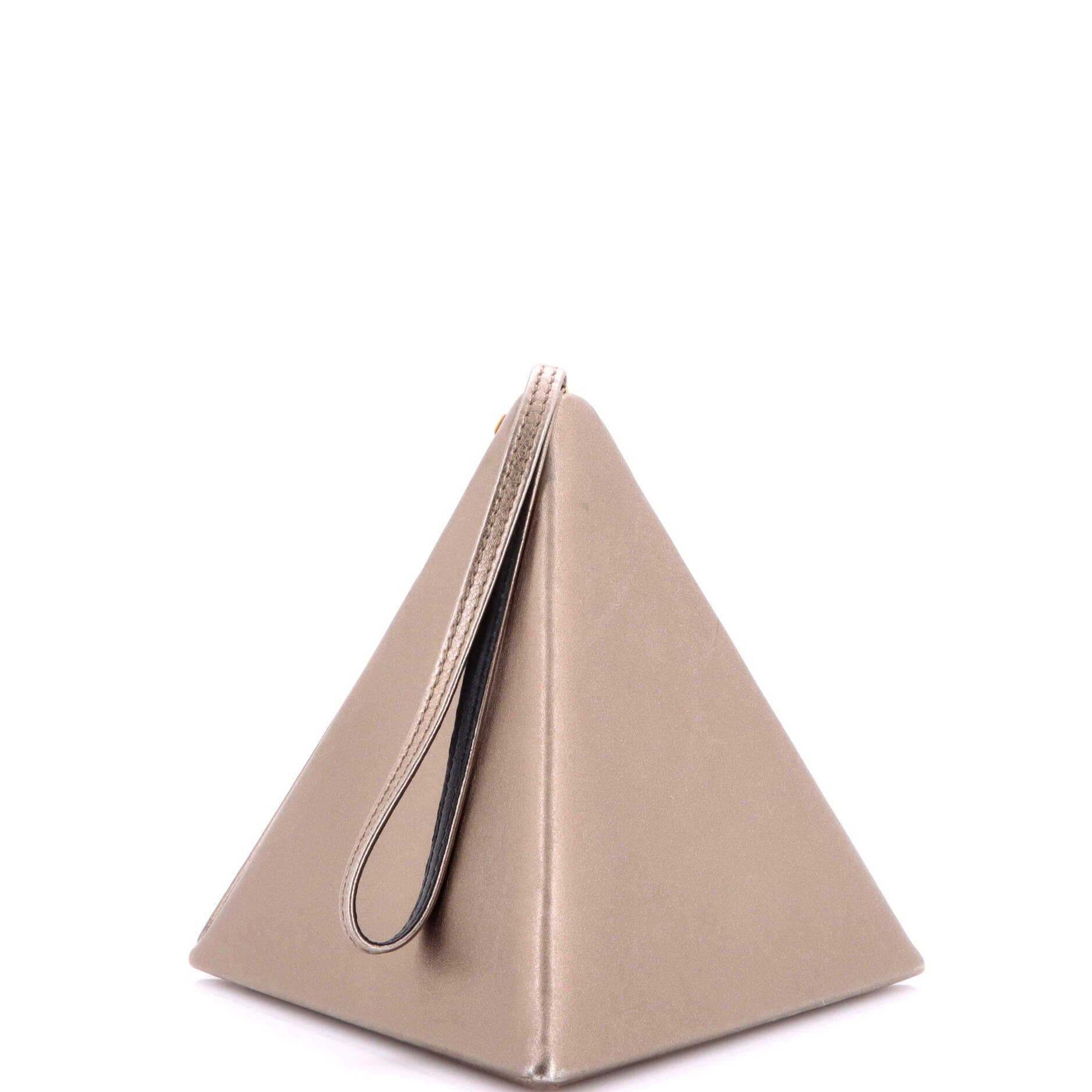 Pyramid Box Bag Leather Small