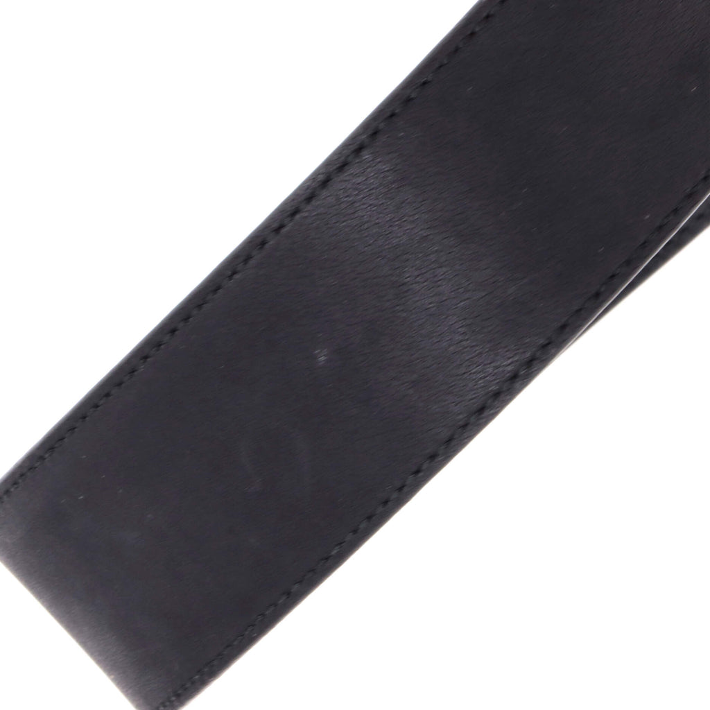 GG Marmont Belt Leather with Crystal Buckle Wide