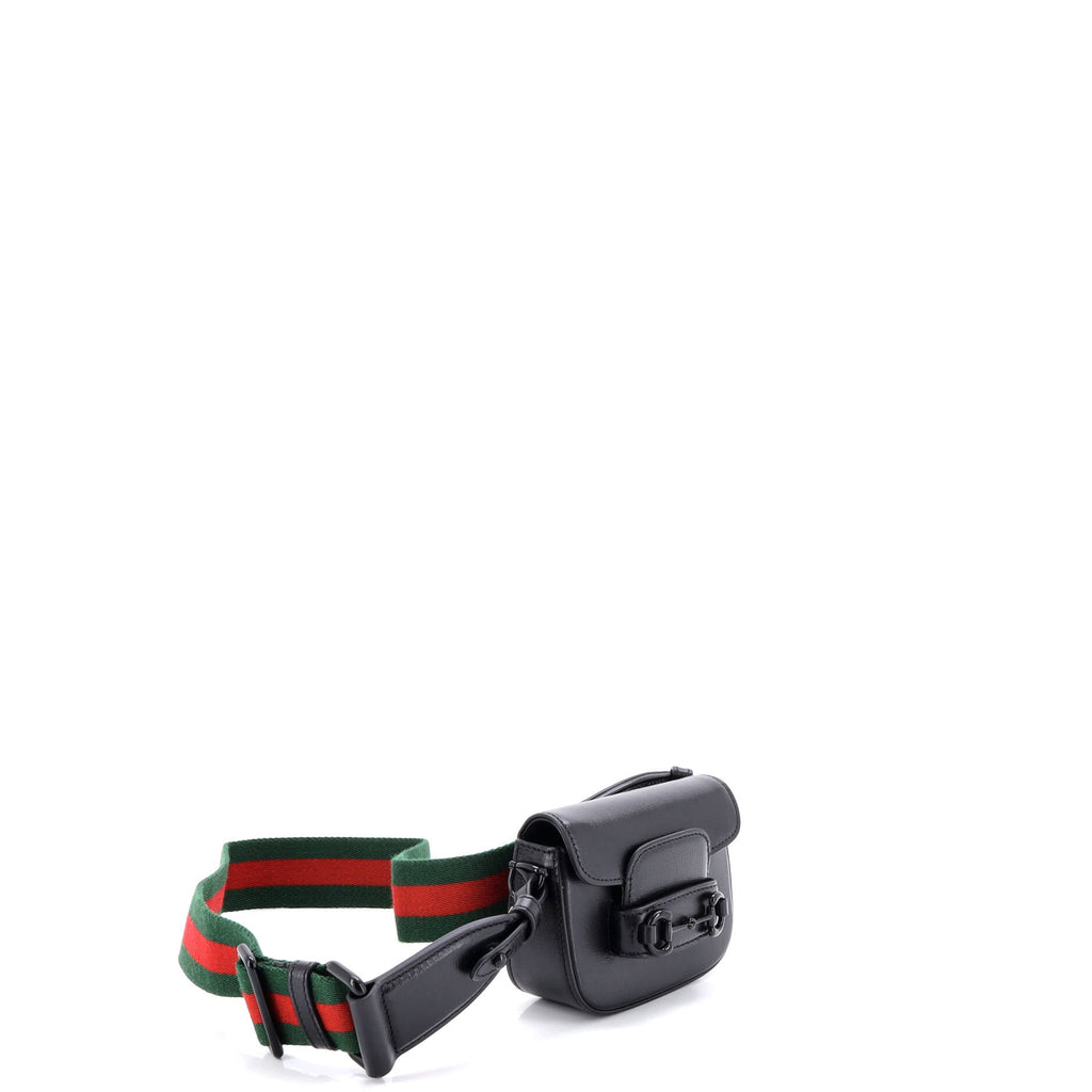 Horsebit 1955 Shoulder Bag Leather Super Mini