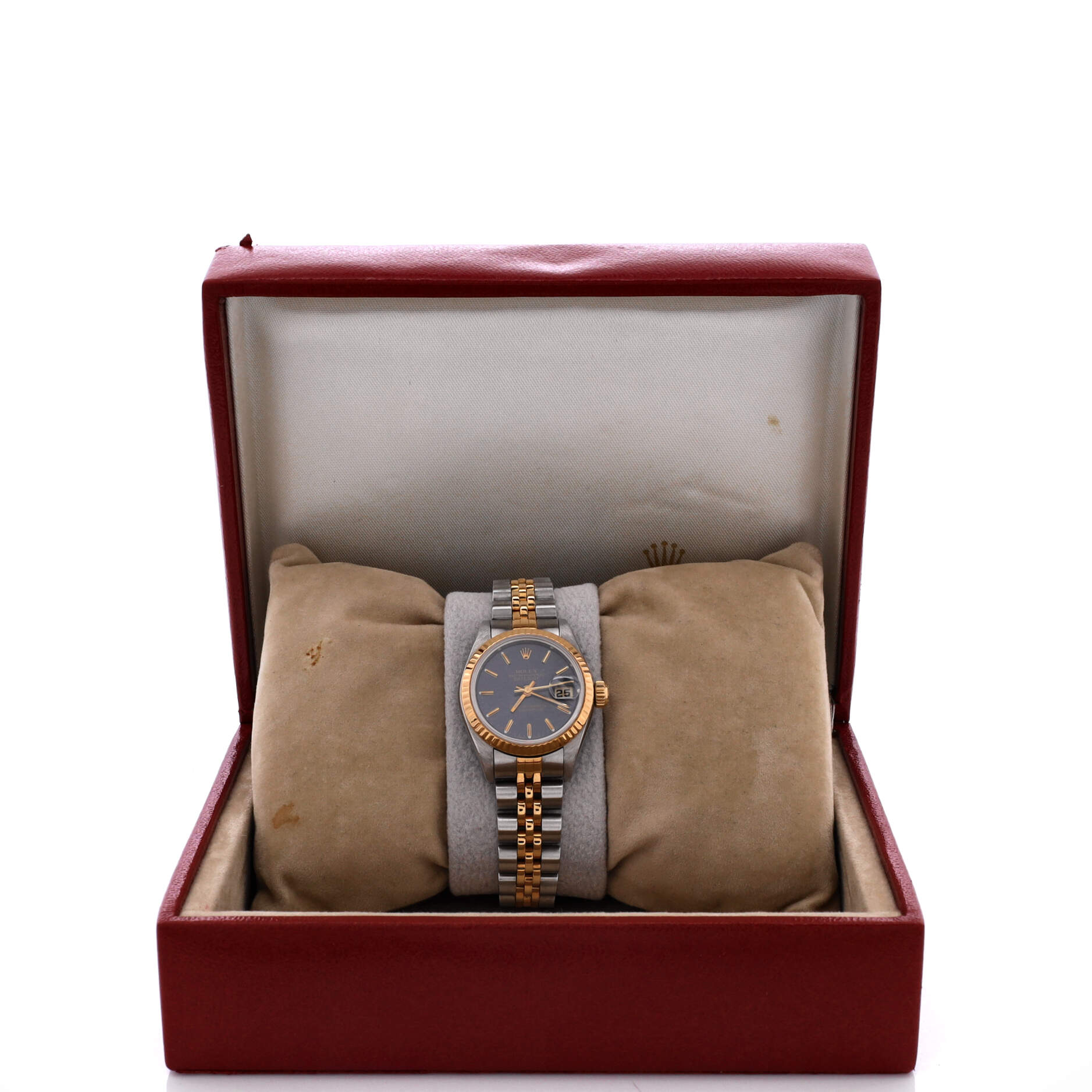 Oyster Perpetual Datejust Automatic Watch Stainless Steel and Yellow Gold 26