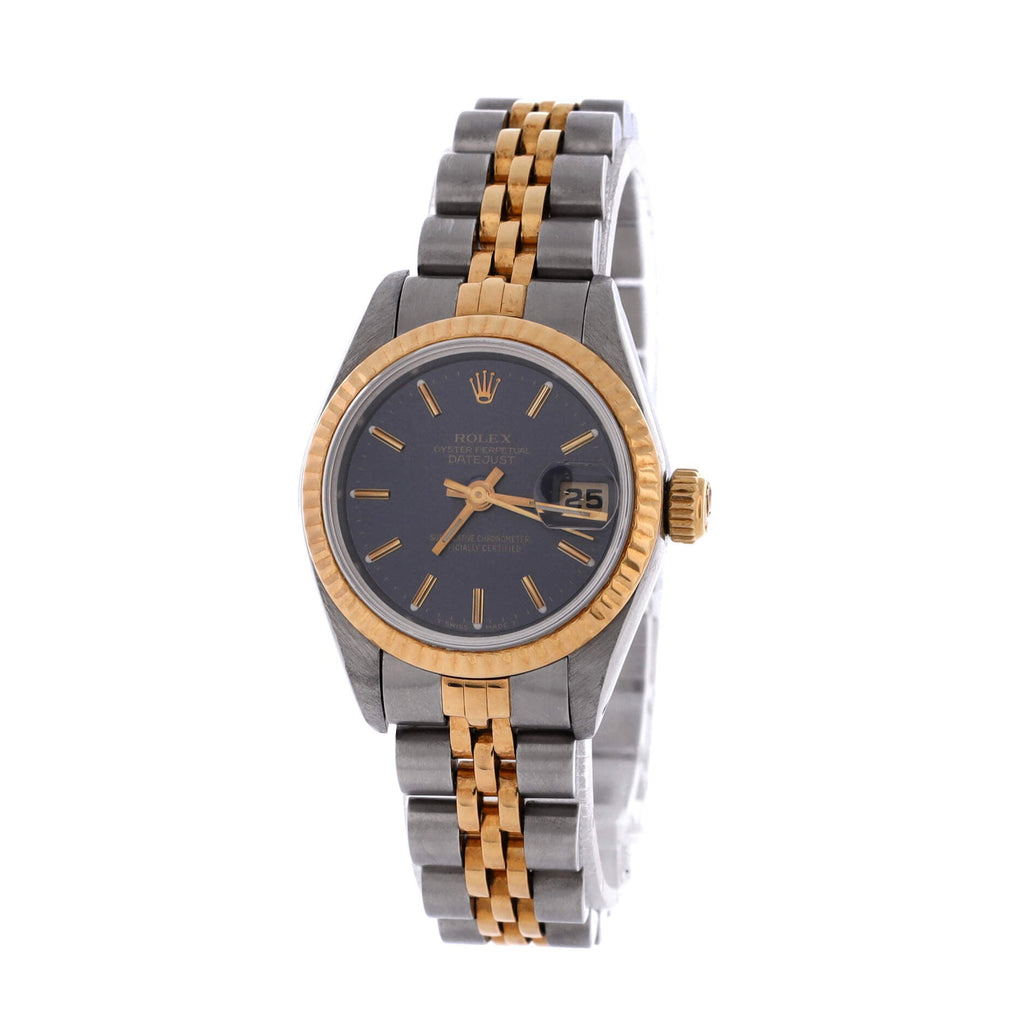 Oyster Perpetual Datejust Automatic Watch Stainless Steel and Yellow Gold 26