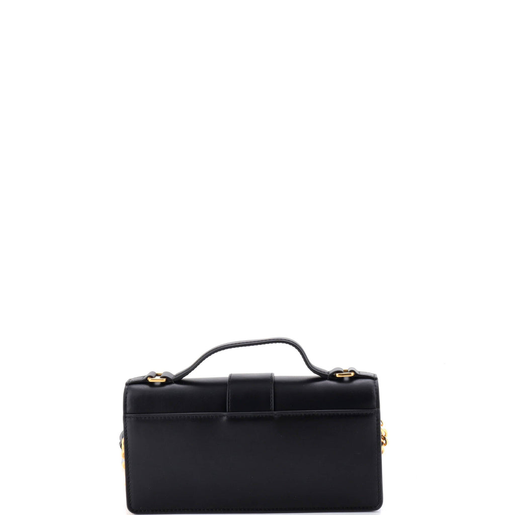30 Montaigne Chain Flap Bag Leather East West