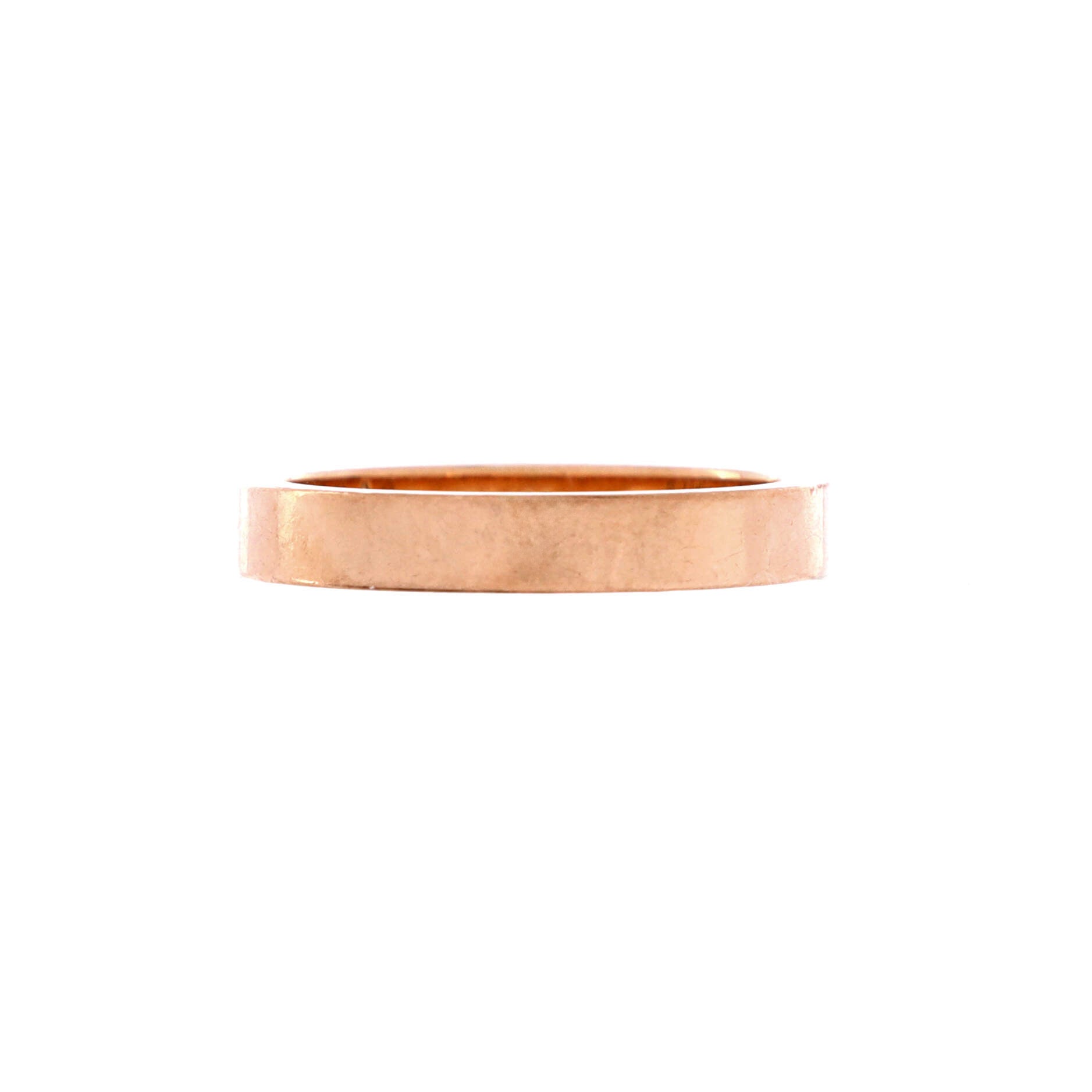 C de Cartier Wedding Band Ring 18K Rose Gold with Diamond