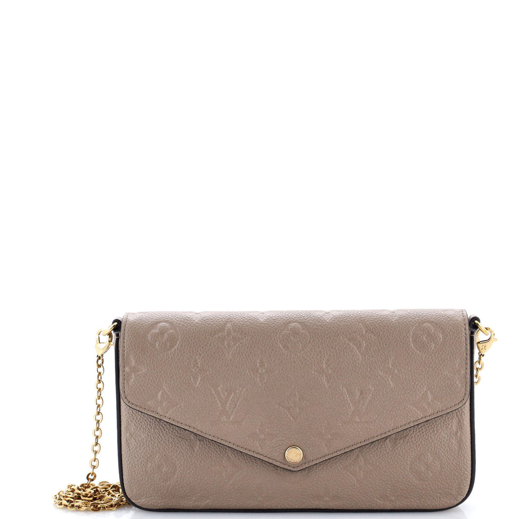 Felicie Pochette Monogram Empreinte Leather
