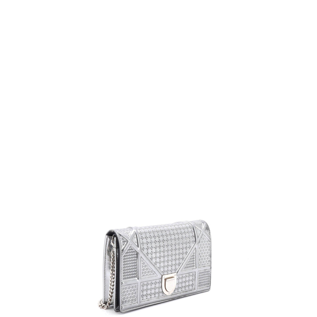 Diorama Flap Bag Cannage Embossed Calfskin Mini