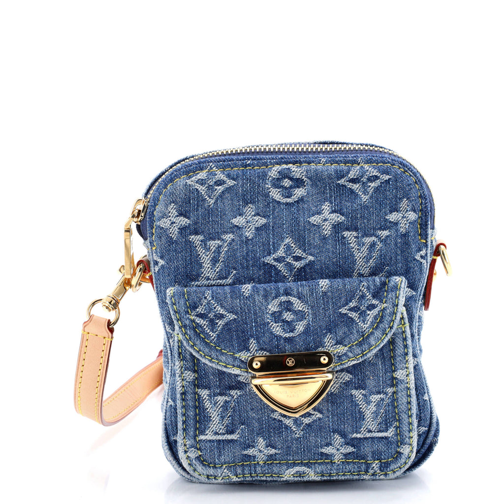 Camera Bag Monogram Denim
