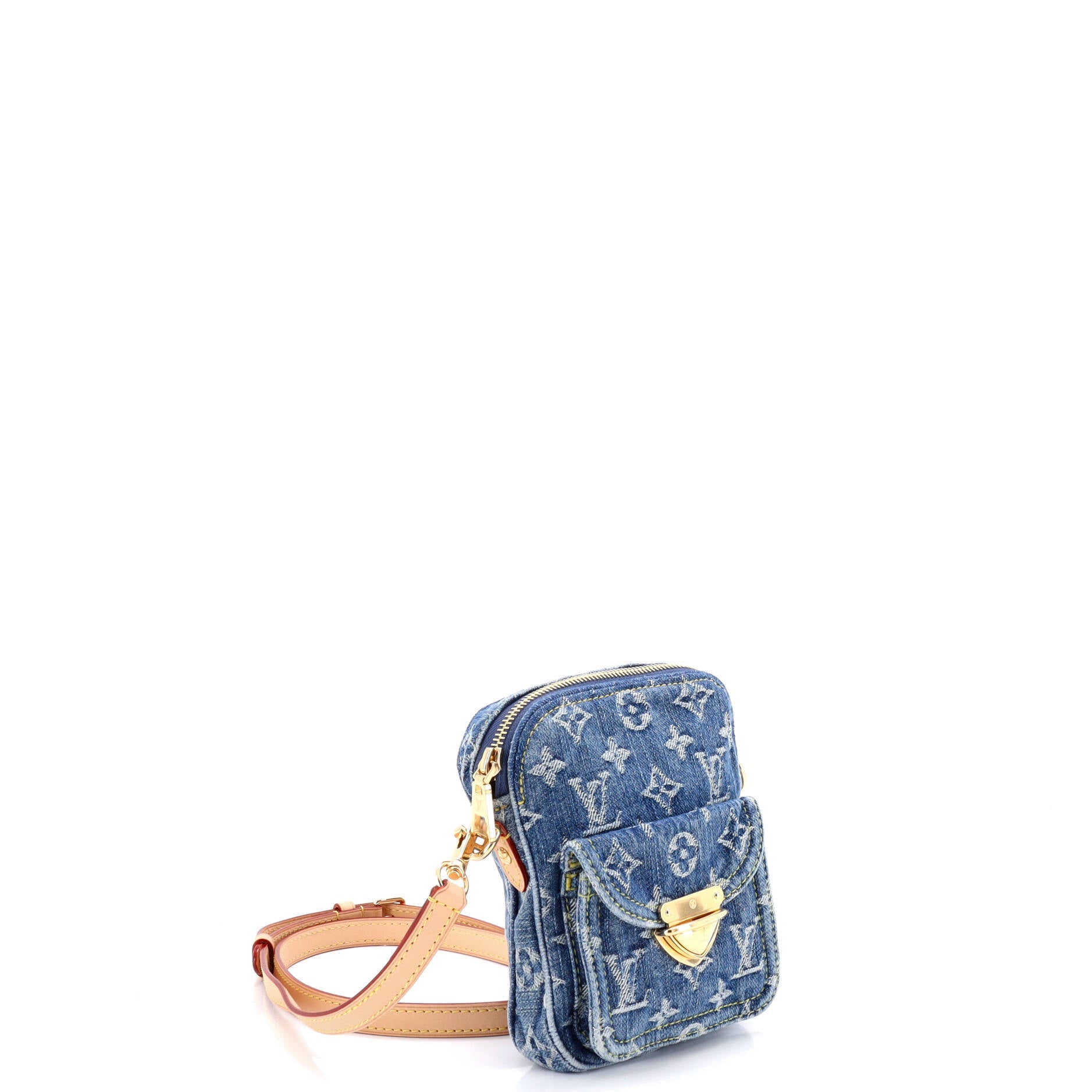 Camera Bag Monogram Denim