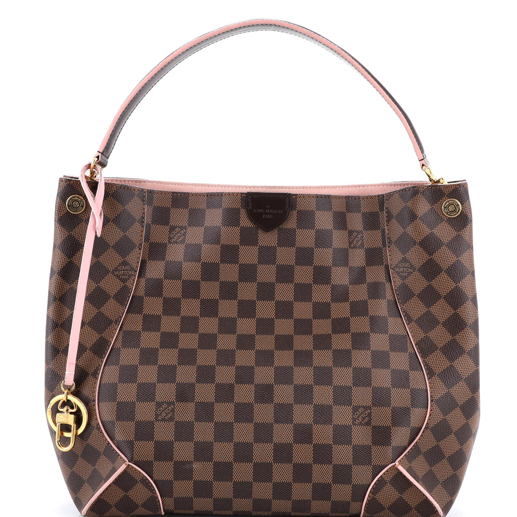 Caissa Hobo Damier with Leather