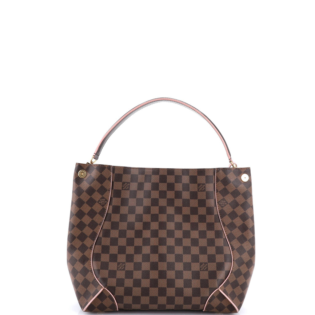 Caissa Hobo Damier with Leather