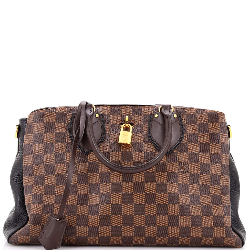 Normandy Handbag Damier and Leather
