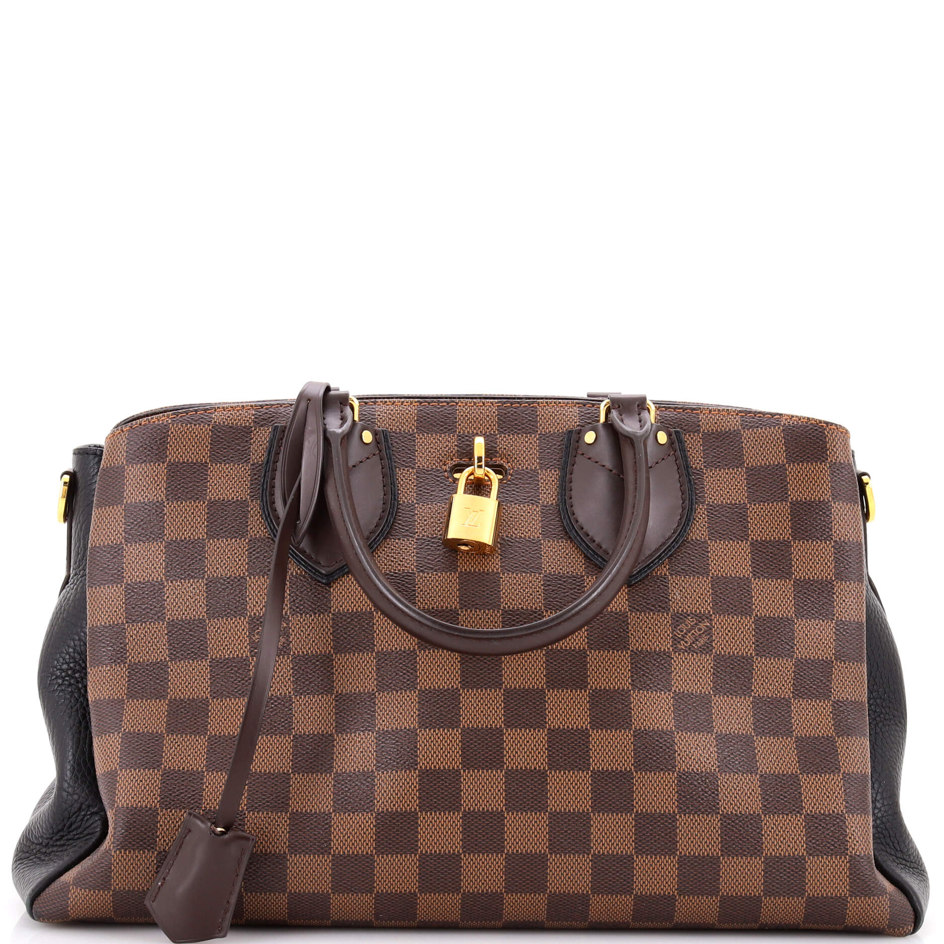 Normandy Handbag Damier and Leather