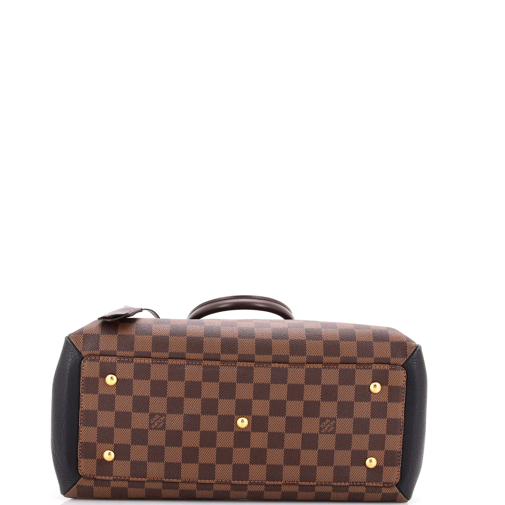 Normandy Handbag Damier and Leather