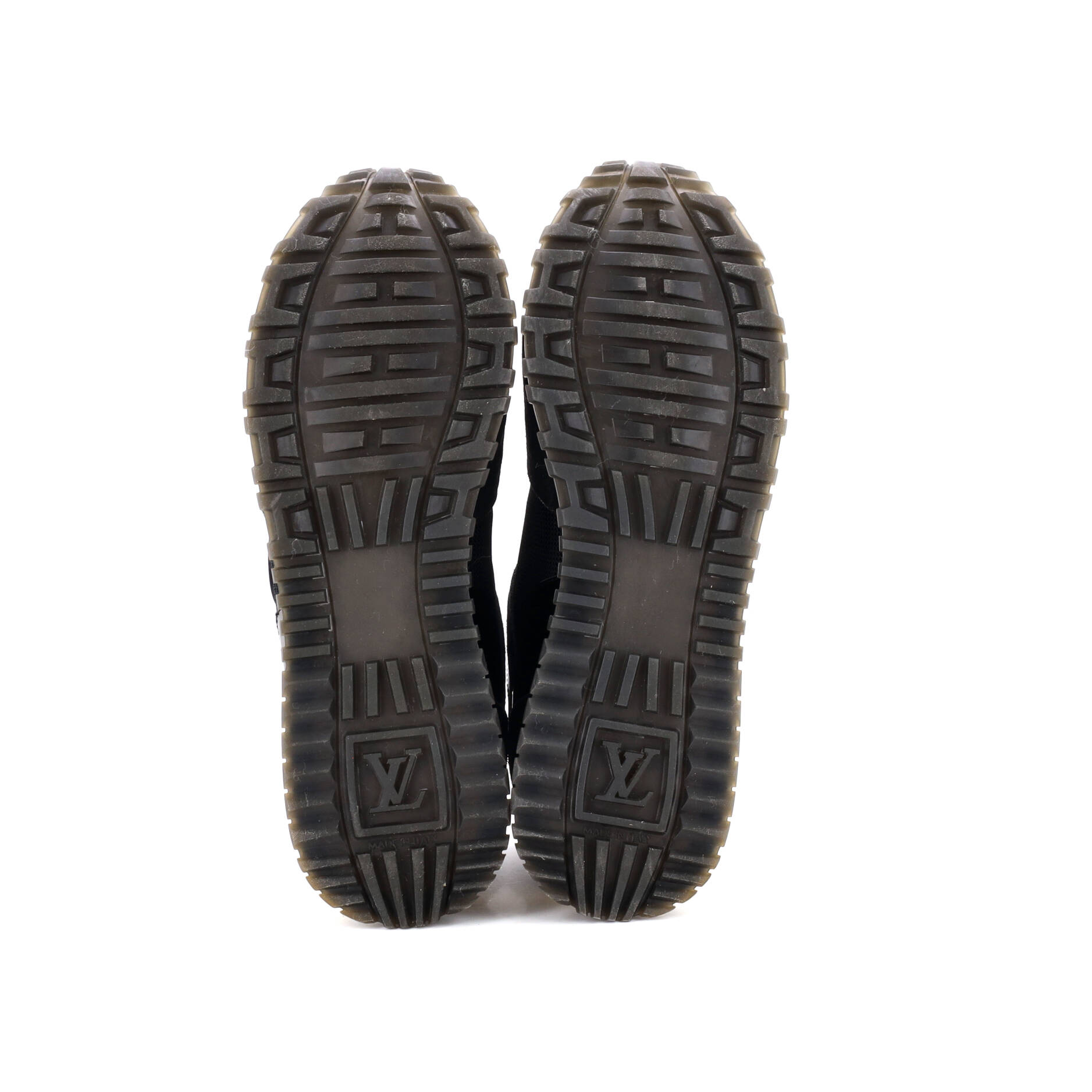 Women's Run Away Sneakers Mesh with Monogram Canvas and Suede