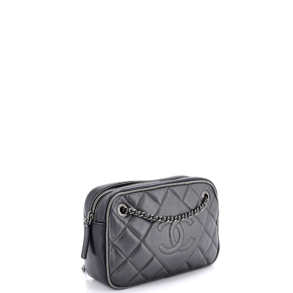 Ballerine Camera Case Bag Quilted Calfskin Small
