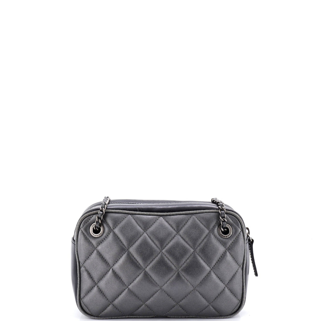 Ballerine Camera Case Bag Quilted Calfskin Small