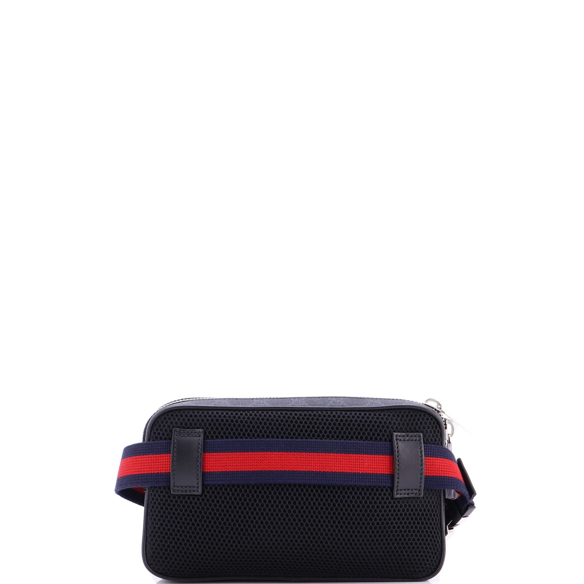 Soft Zip Belt Bag GG Coated Canvas Small