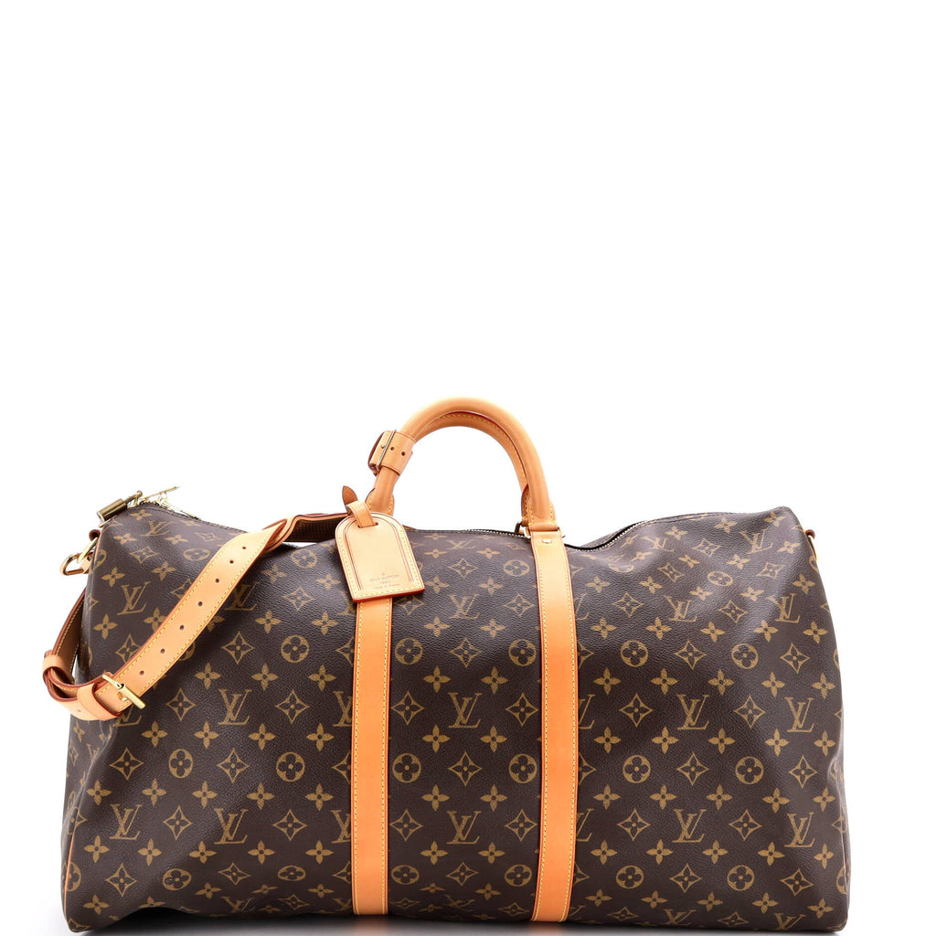 Keepall Bandouliere Bag Monogram Canvas 55