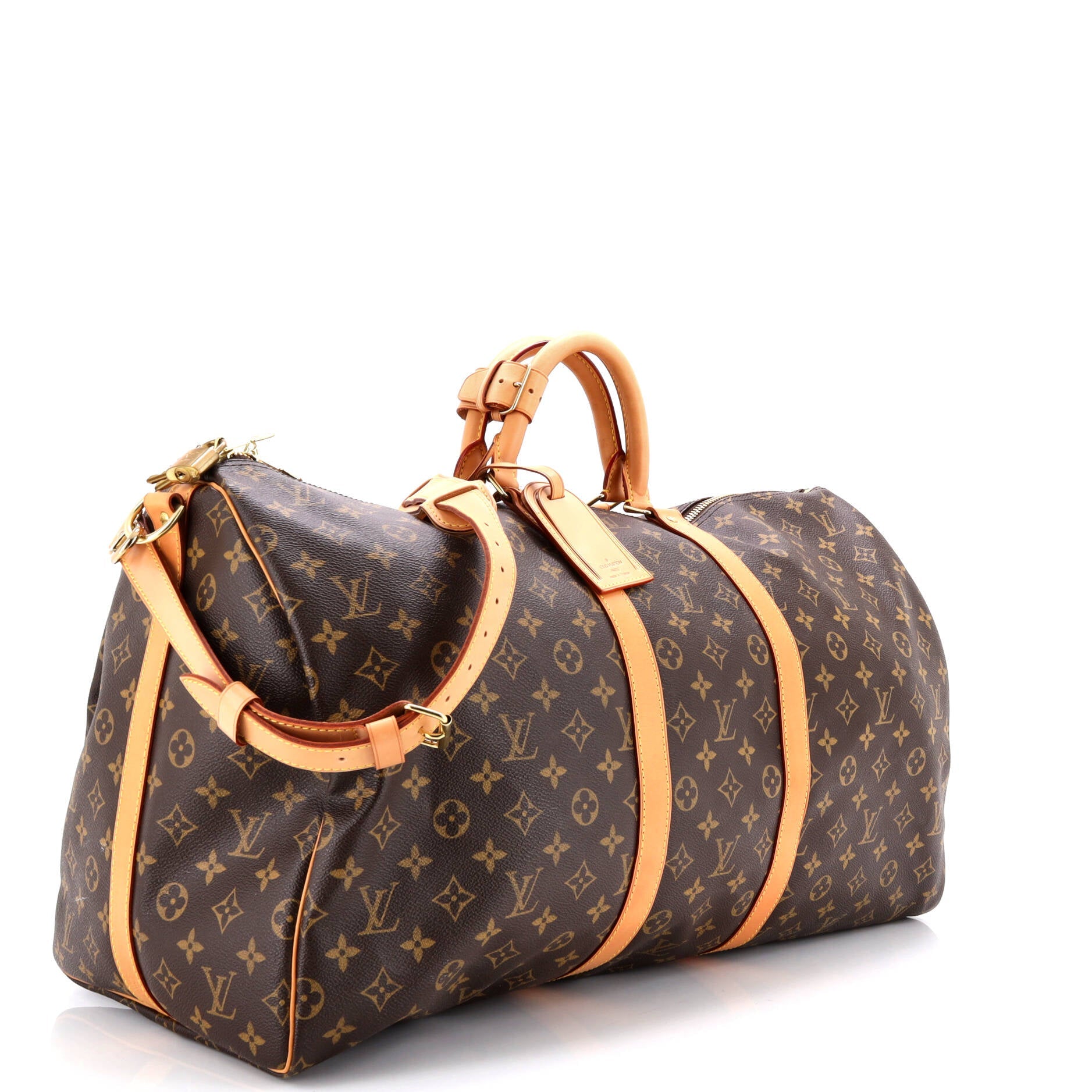 Keepall Bandouliere Bag Monogram Canvas 55