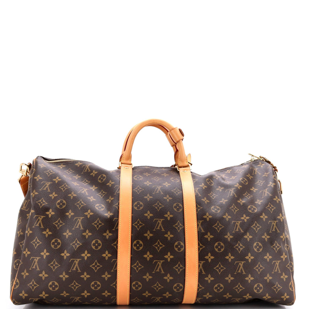 Keepall Bandouliere Bag Monogram Canvas 55