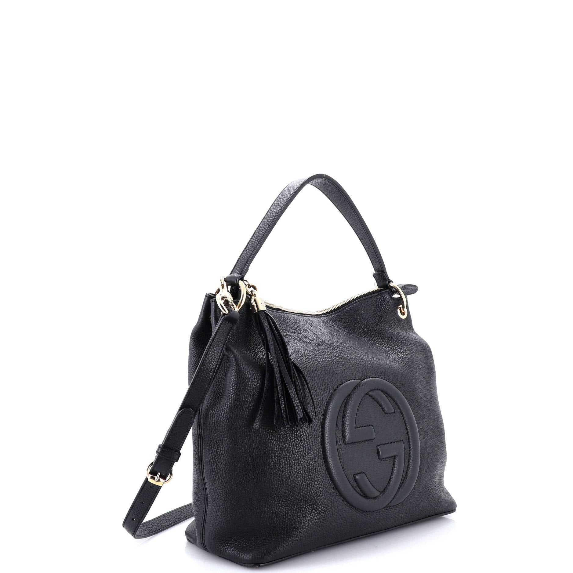Soho Convertible Hobo Leather Large