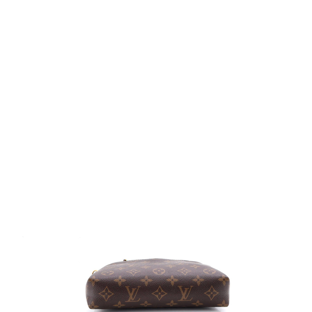 Pallas Clutch Monogram Canvas with Leather