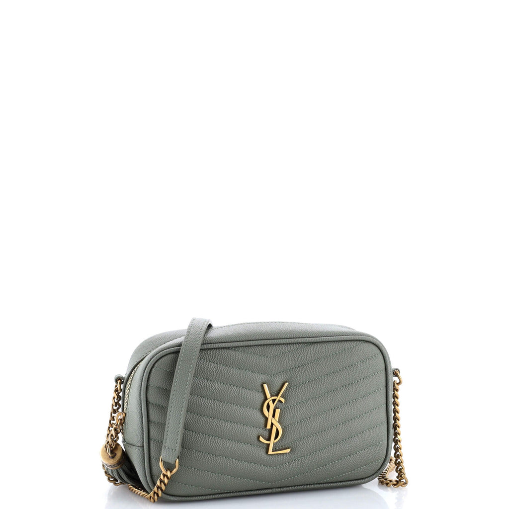 LouLou Crossbody Bag Matelasse Chevron Leather Mini