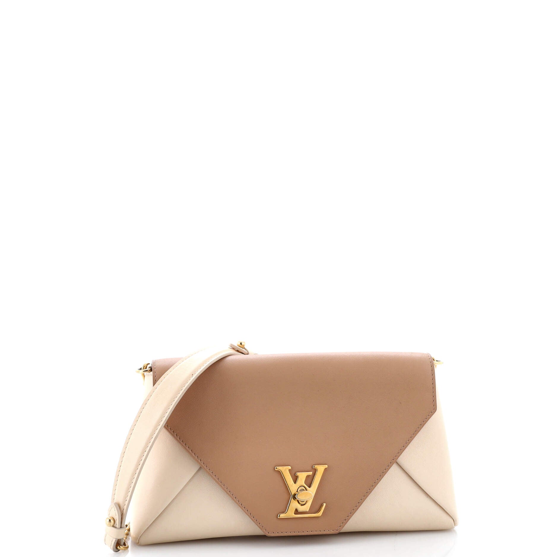 Love Note Chain Clutch Leather