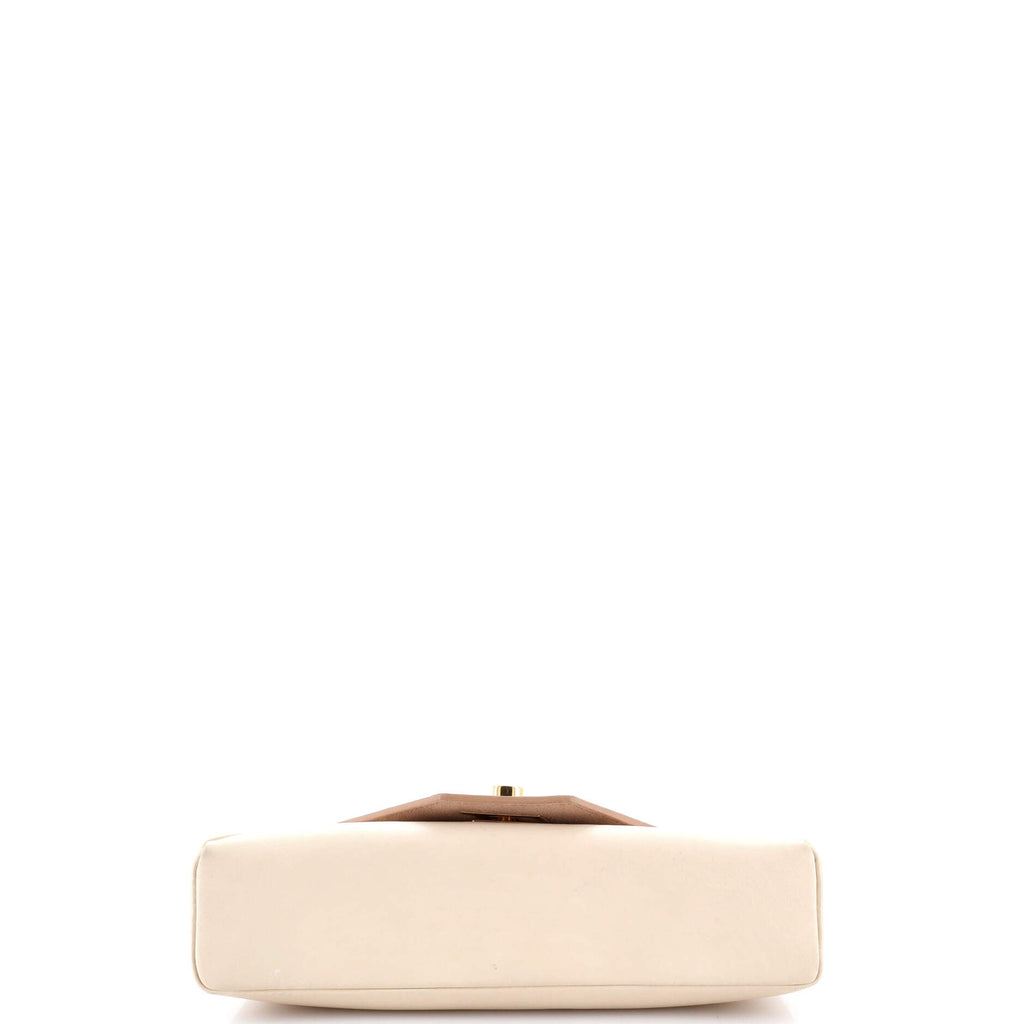 Love Note Chain Clutch Leather