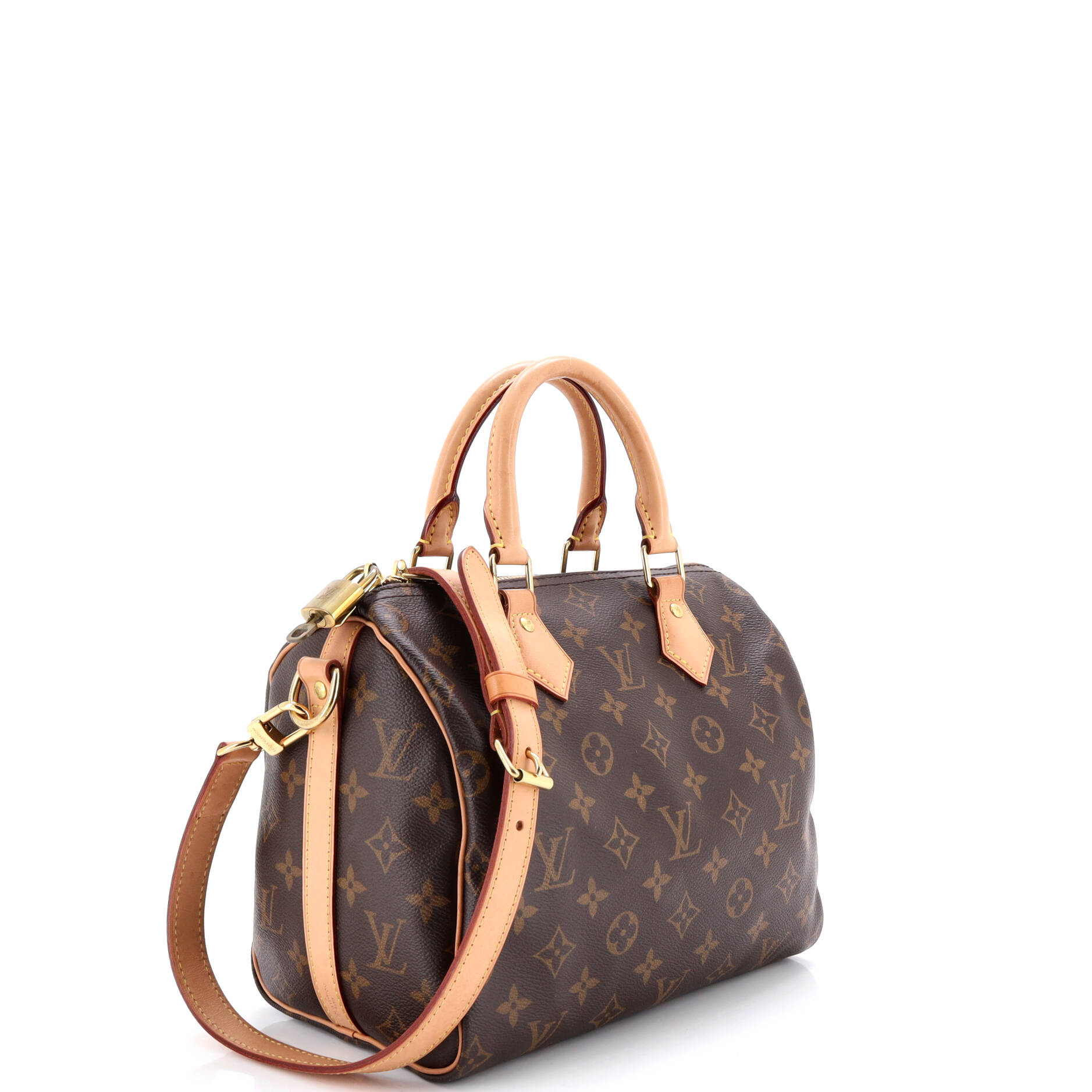 Speedy Bandouliere Bag Monogram Canvas 25