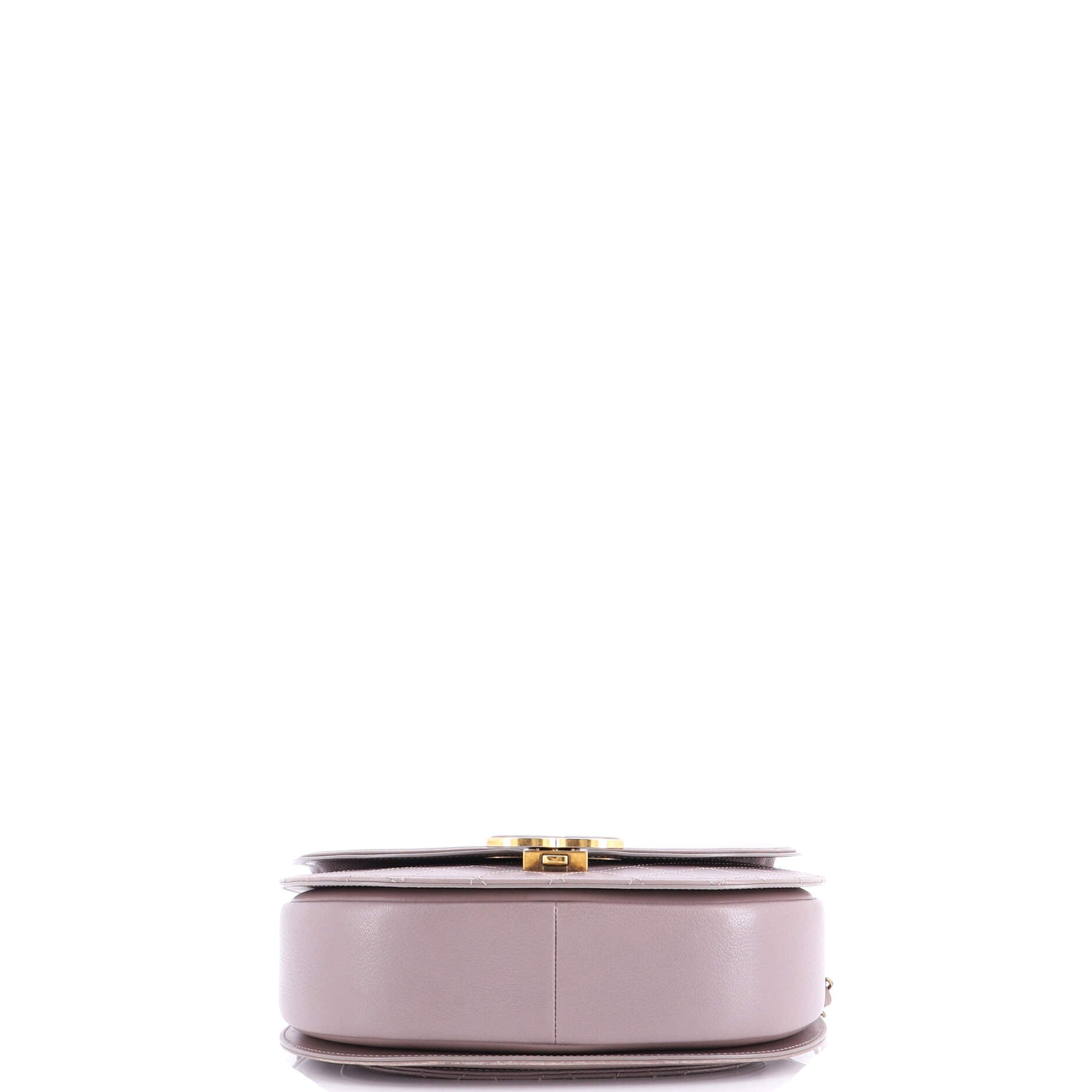 Coco Curve Flap Messenger Calfskin and Quilted Goatskin Medium