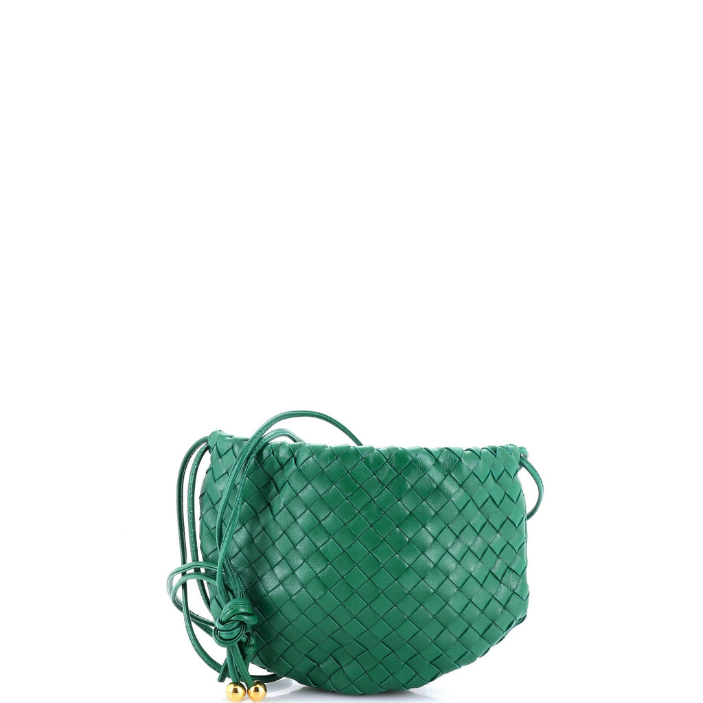 Bulb Shoulder Bag Intrecciato Nappa Mini