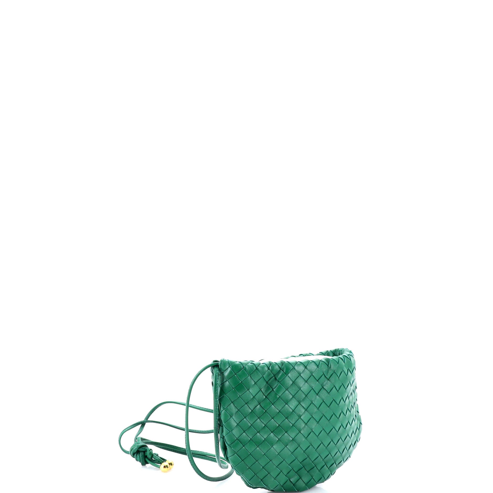 Bulb Shoulder Bag Intrecciato Nappa Mini