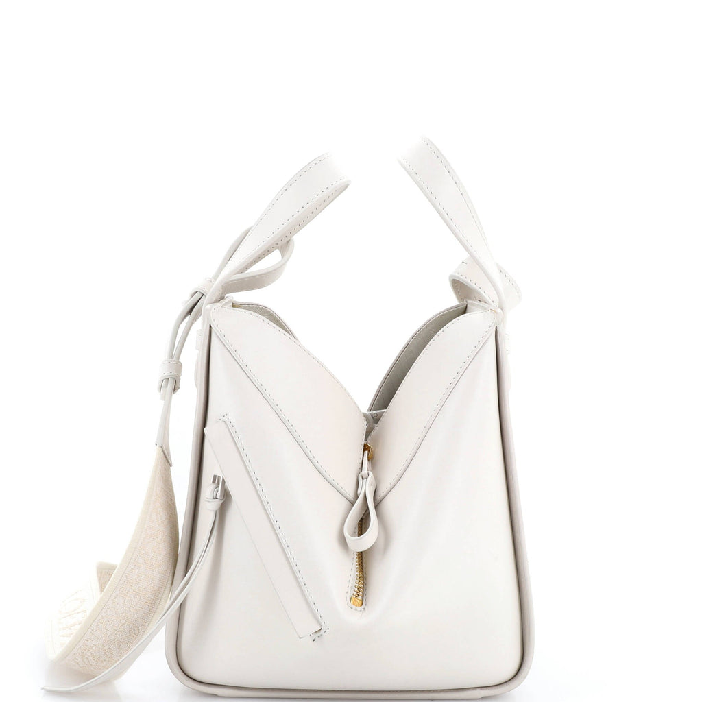 Monochrome Hammock Bag Leather Compact